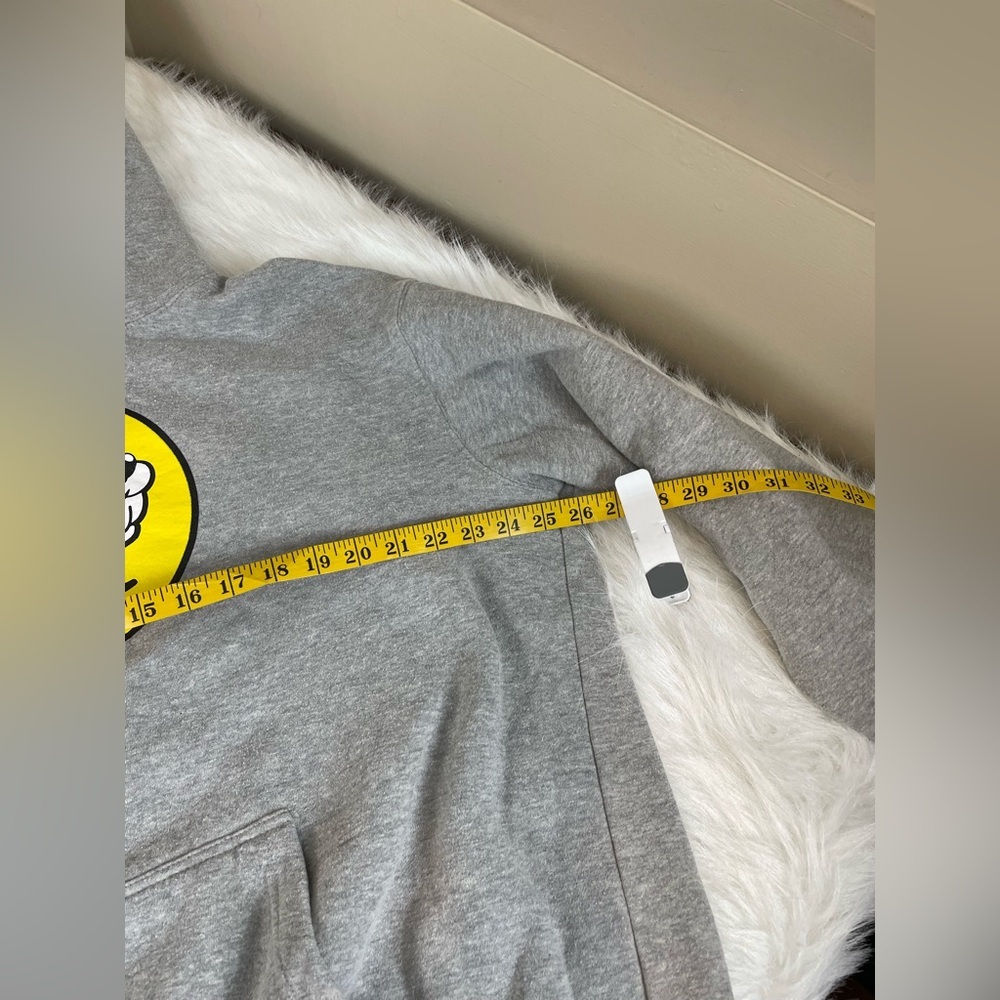 Bucees Gray Hoodie with Beaver Logo XL - Picture 6 of 10